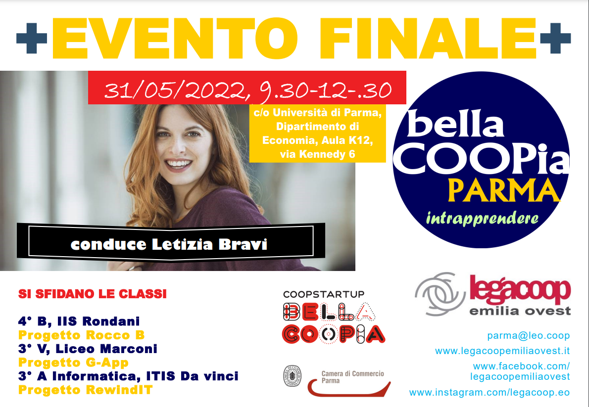 Scopri di più sull'articolo Bellacoopia Parma la finale il 31 maggio