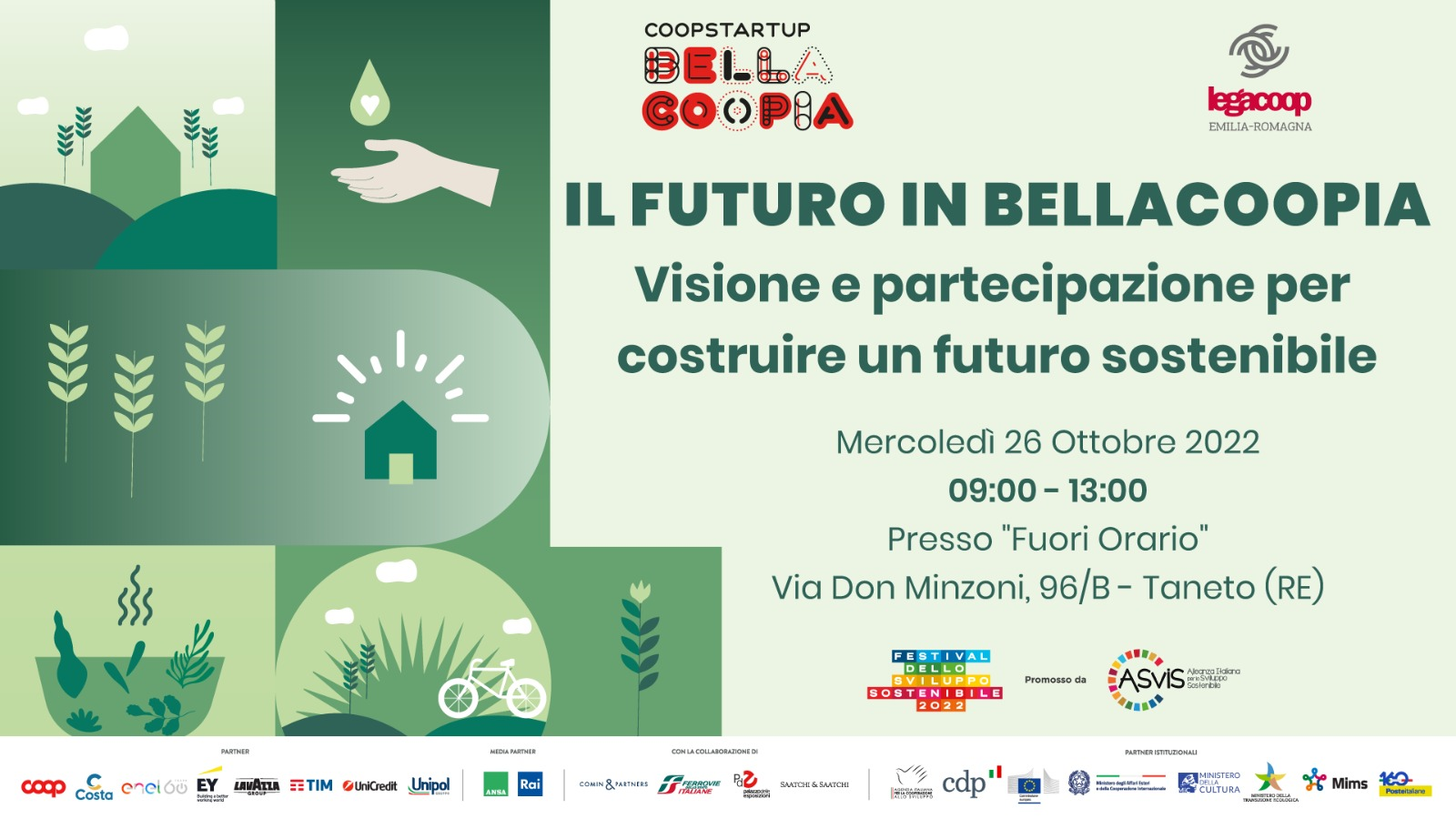 Scopri di più sull'articolo A Reggio Emilia la finale regionale Coopstartup Bellacoopia
